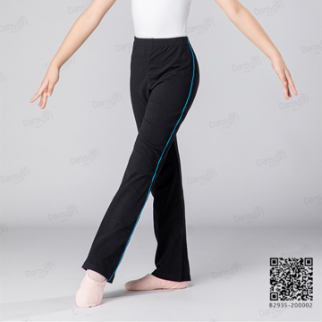精纺棉加细条喇叭裤(小) B2935-200002