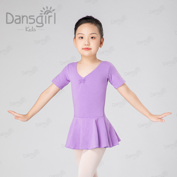 儿童短袖裙式舞蹈服 GG06085